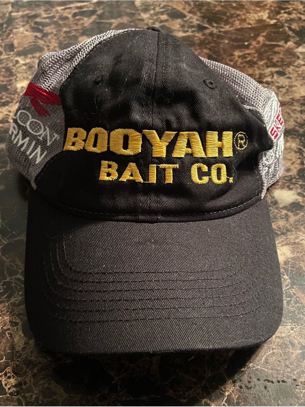 Booyah bait company trucker hat with adjustable strap